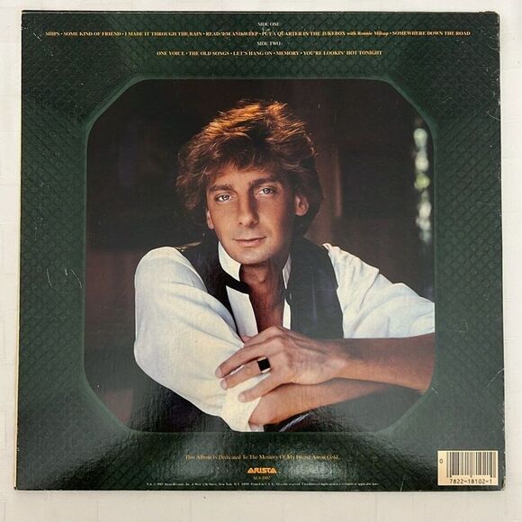LP Vinyl Barry Manilow Greatest Hits Volume II with Dust Cover and Sleeve - Picture 2 of 8